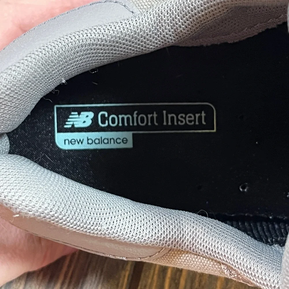 New Balance Sneakers Women 8 Gray Teal Suede Mesh‎ Retro Running Shoes WL515NBD